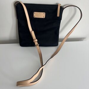 Kate Spade Black and Tan Crossbody Bag